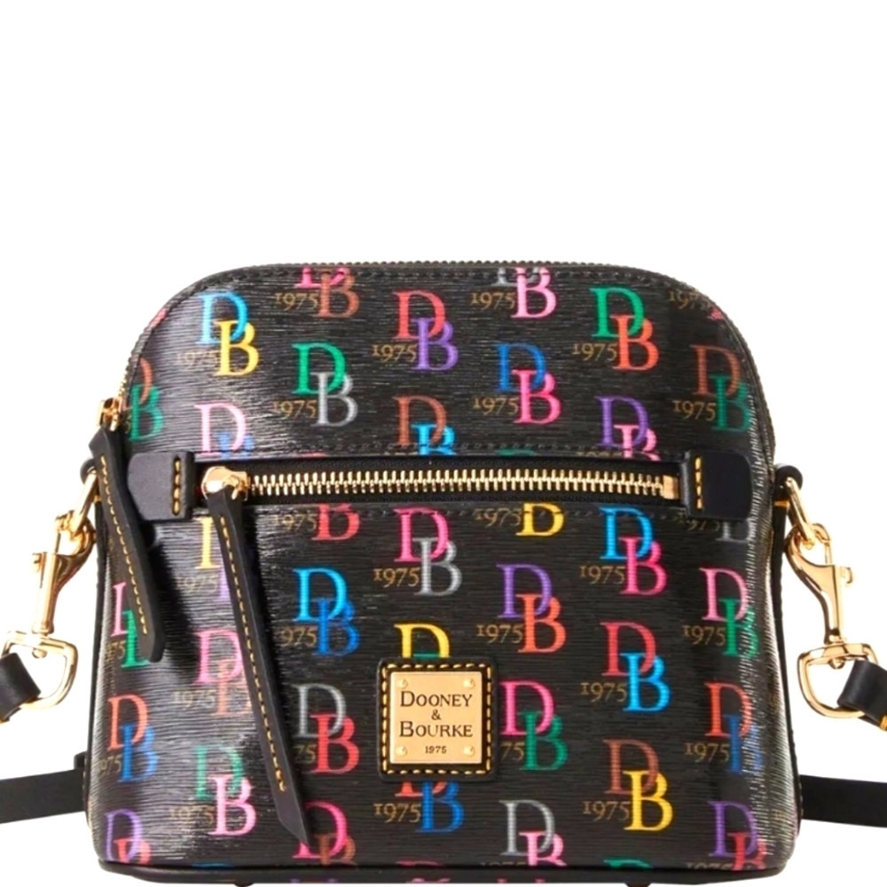 🖤▪️ Dooney & Bourke🔹️ DB75 Multi Domed Crossbody Shoulder Bag ✨️🩷